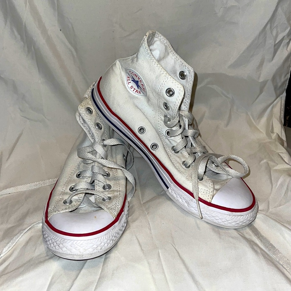 White high top converse